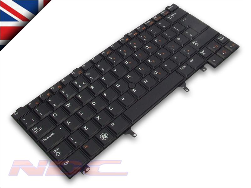 Dell 52PX4 Latitude E5420 E5430 UK ENGLISH Dual Point Backlit Keyboard