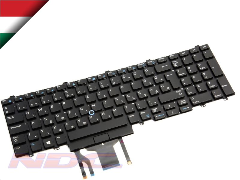 Dell Drwm Precision Hungarian Backlit Keyboard