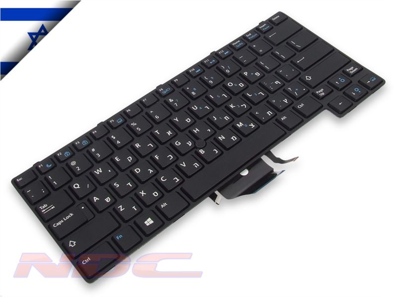 Dell Gxj J Latitude U Hebrew Backlit Keyboard Gxj J