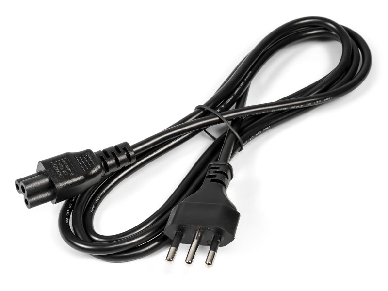 Dell 1.8m (6ft) Italian 3-Pin C5 Clover Power Cable 250V (Pack of 50) - 03252P