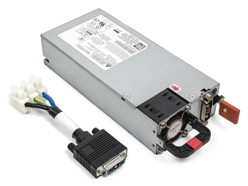 Dell PowerSwitch 550W -48V DC Normal Airflow Power Supply Kit with 0VT2D PSU - 07H6JT