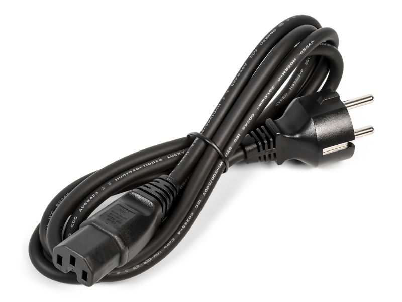 Dell 1.8m (6ft) EU 2-Pin C15 Power Cable 250V 10A (Pack of 10) - 0YPJ1Y 