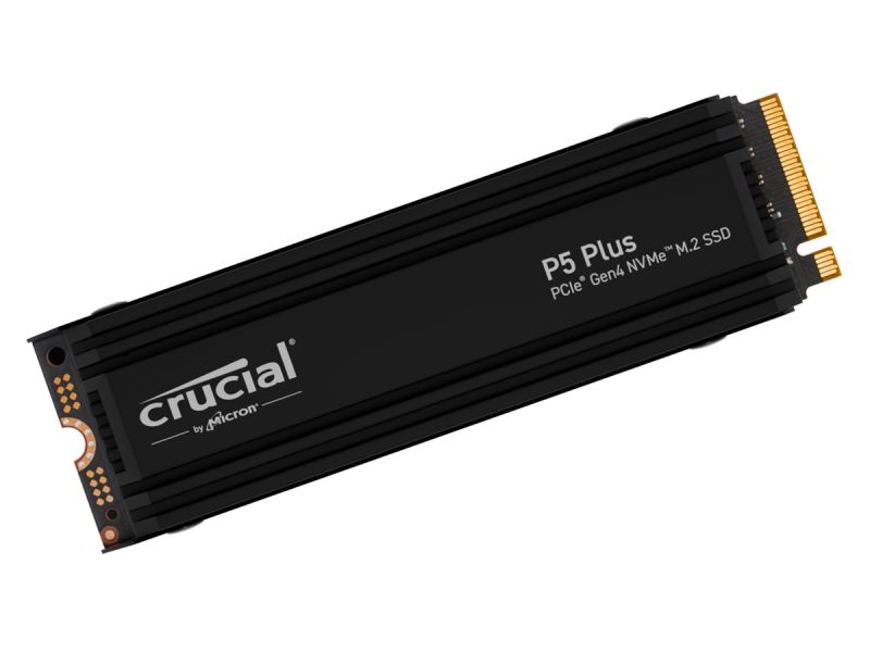 2TB Crucial P5 Plus Gen4 NVMe M.2 SSD Drive with Heatsink CT2000P5PSSD5 (Refurbished)