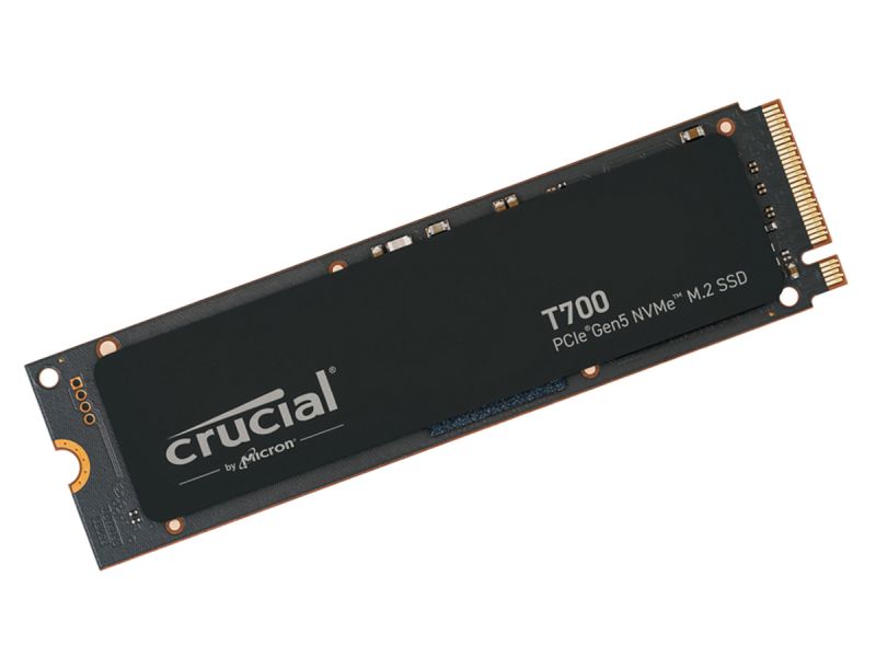 2TB Crucial T700 PCIe Gen5 NVMe M.2 2280 SSD Drive CT2000T700SSD3