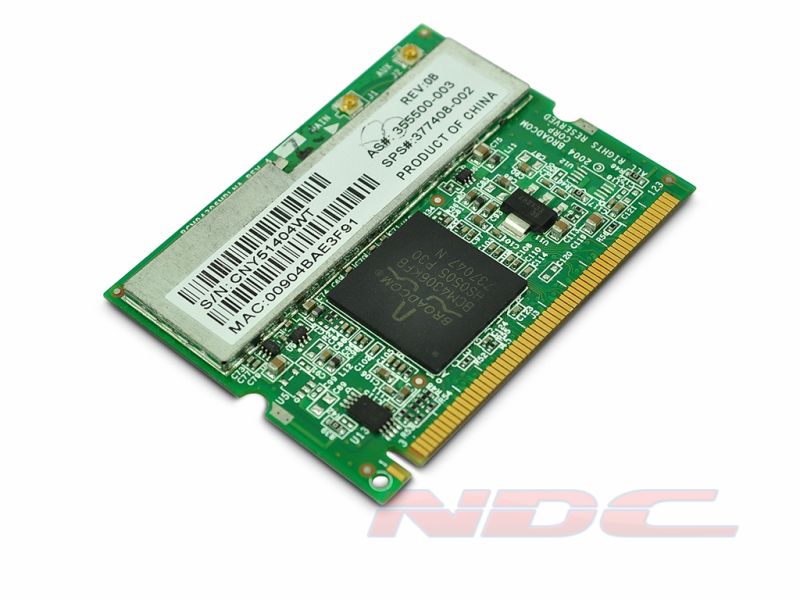 377408-002 HP Compaq Broadcom 54G MaxPerformance BCM94306MPLNA Wireless Card