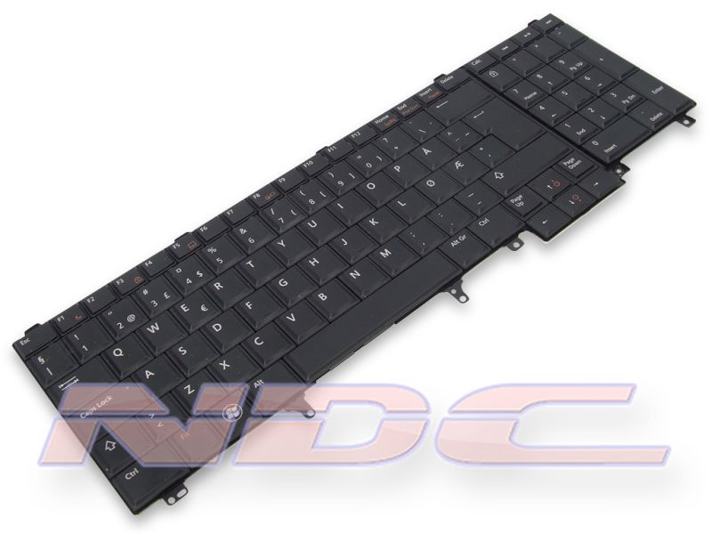 4GNC4 Dell Latitude E5520/E5530 NORWEGIAN Single Point Keyboard - 04GNC40