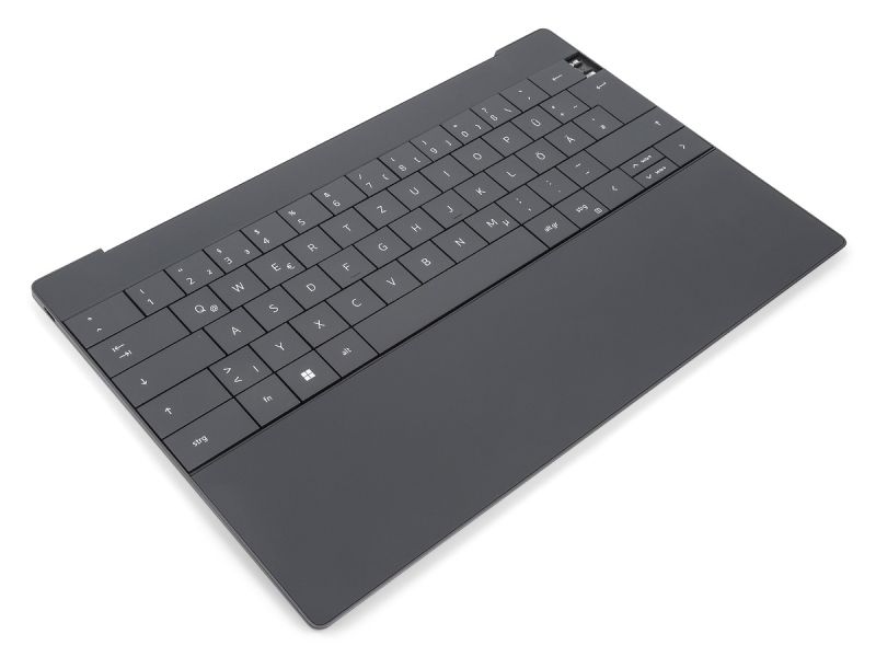 Dell XPS 9320 Graphite Grey Palmrest, Touchpad & GERMAN Backlit Keyboard - 0GV96R + 0HV62N