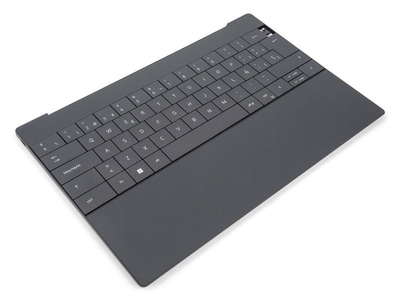 Dell XPS 9320 Graphite Grey Palmrest, Touchpad & SPANISH Backlit Keyboard - 0GV96R + 0RNK14