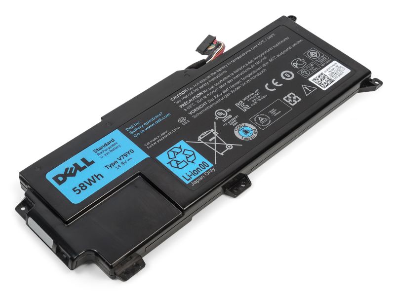 Genuine Dell V79Y0 Laptop Battery (14.8V/58Wh) - Refurb (Min 90%)