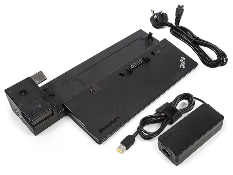 Lenovo 40A1 Thinkpad Pro Dock without Keys/Lock 40A10065UK (Refurbished)