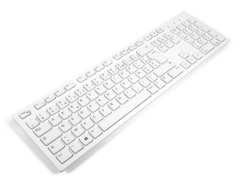 Dell KM636 FRENCH White Wireless Keyboard