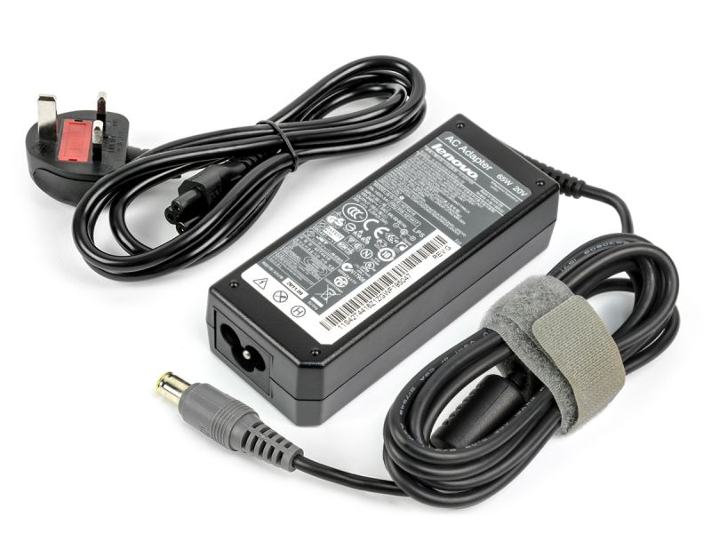 Lenovo Thinkpad 65W Laptop 7.9 x 5.5mm Round Tip Power Supply / Adapter / Charger (Refurbished)