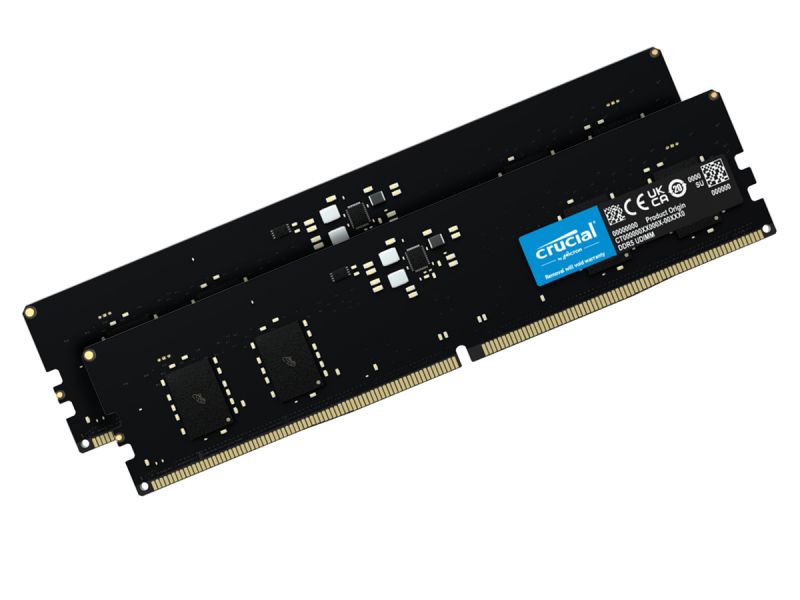 Crucial 16GB (2 x 8GB) DDR5 5600Mhz U-DIMM RAM Kit