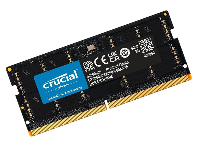 Crucial 32GB (1 x 32GB) DDR5 5200Mhz SO-DIMM RAM