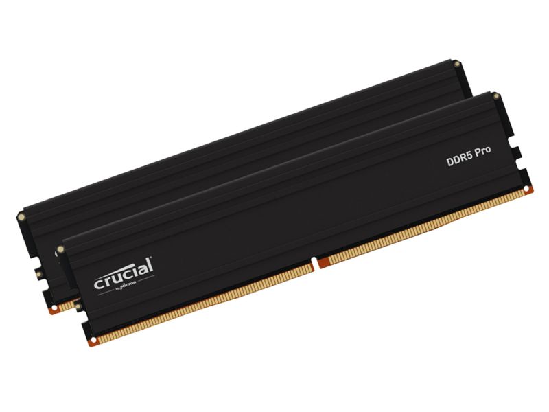 Crucial 48GB (2 x 24GB) DDR5 Pro 6000Mhz U-DIMM RAM Kit