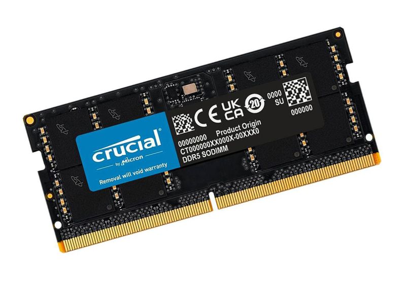 Crucial 8GB (1 x 8GB) DDR5 5600Mhz SO-DIMM RAM