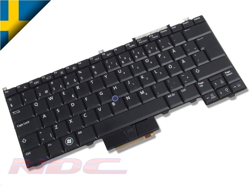 G473G Dell Latitude E4300 Swedish/Finnish Backlit Keyboard - 0G473G0