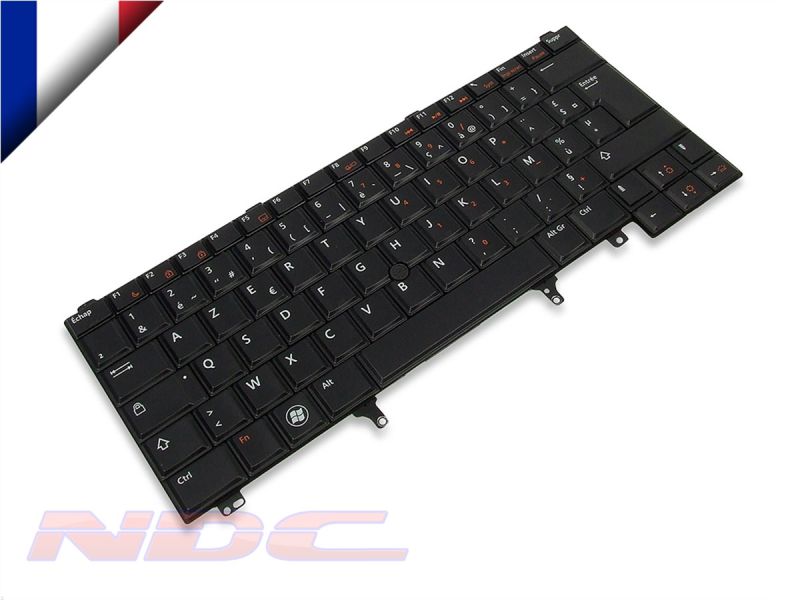 NNHKN Dell Latitude E6420/E6430/ATG/E6430s FRENCH Backlit Keyboard - 0NNHKN0