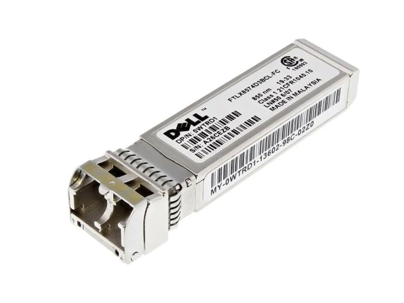 Dell SFP+ 10GB 850nm SR Transceiver - 0WTRD1 (Refurbished)