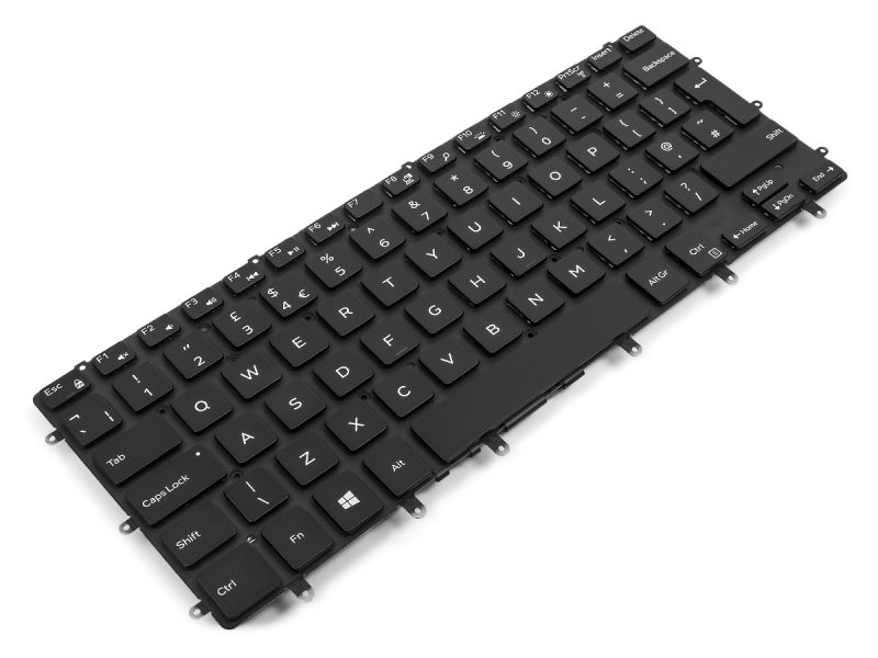 HJDT6 Dell XPS 9550/9560/9570/7590 UK ENGLISH Backlit Keyboard - 0HJDT6-1