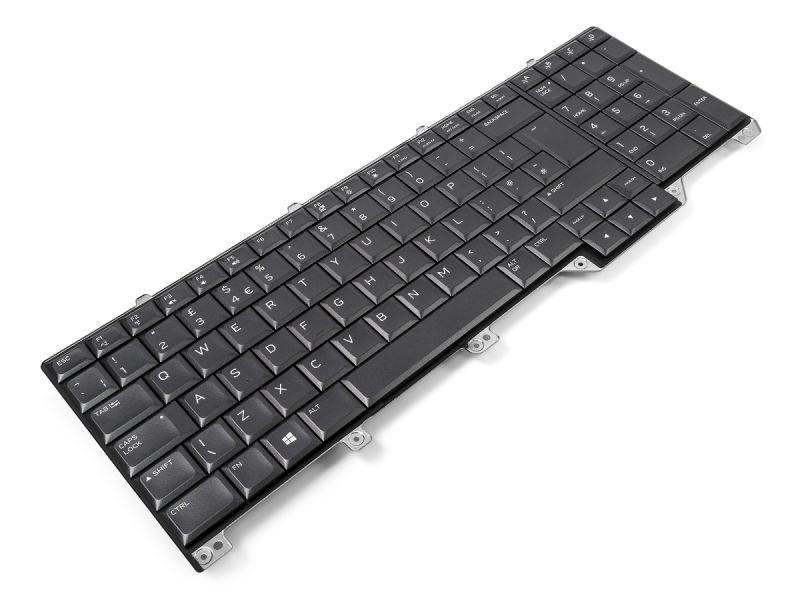 7MW0R Dell Alienware Area 51m UK ENGLISH Keyboard with AlienFX LED - 07MW0R0