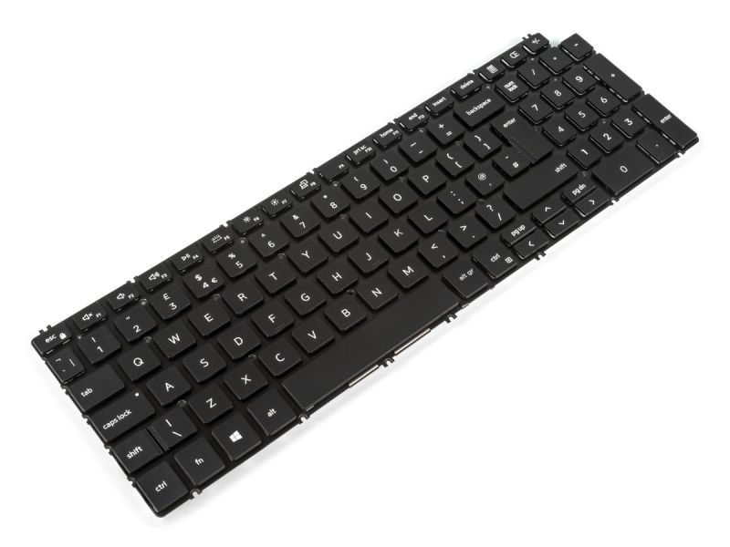 5M07P-B Dell Inspiron / Latitude / Vostro UK ENGLISH Backlit Laptop Keyboard (Black) - 05M07P-B0