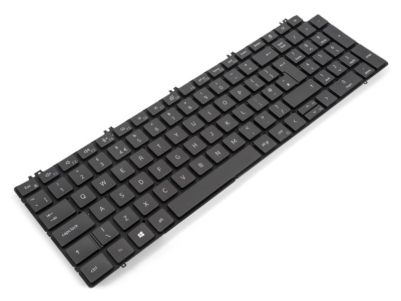 P2K2J Dell Precision 7550/7560/7750/7760 UK ENGLISH Backlit Keyboard - 0P2K2J0