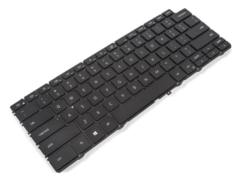 4J7RW Dell XPS 7390/9310 2-in-1 US ENGLISH Backlit Keyboard BLACK - 04J7RW0