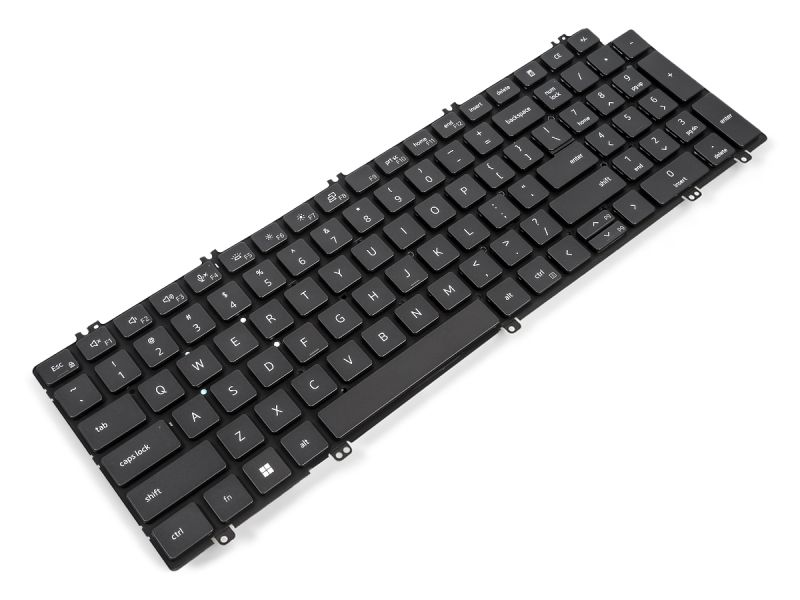 RHGTP Dell Precision 3560/3561/3570/3571/3580/3581 US ENGLISH Backlit Keyboard - 0RHGTP-1