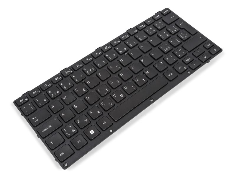 9CV7H Dell Latitude 7404/7414/7424 Rugged Extreme CZECH/SLOVAK Backlit Keyboard - 09CV7H0