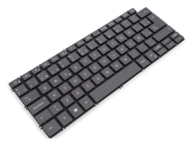 RT2P8 Dell Inspiron 7300/7306/7390/7391 SPANISH Backlit Keyboard (Grey) - 0RT2P80