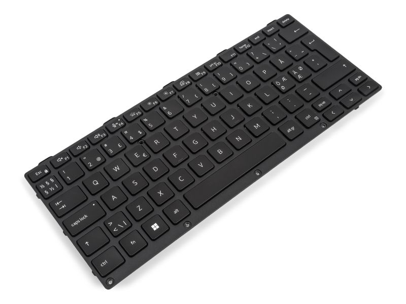 9GMC6 Dell Latitude 7404/7414/7424 Rugged Extreme NORDIC Backlit Keyboard - 09GMC60