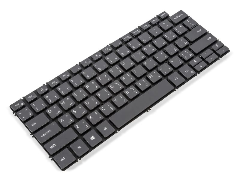 3R0XV Dell Vostro 3400/3401/3490/3491 ARABIC Keyboard (Grey) - 03R0XV0