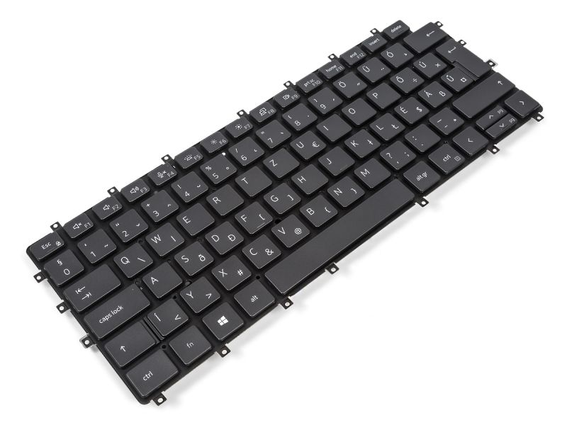 GFF09 Dell Latitude 9510/9520 HUNGARIAN Backlit Keyboard - 0GFF090