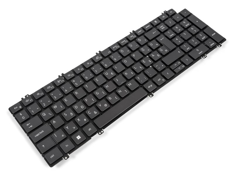 TR0RY Dell Precision 3560/3561/3570/3571/3580/3581 HUNGARIAN Backlit Keyboard - 0TR0RY0