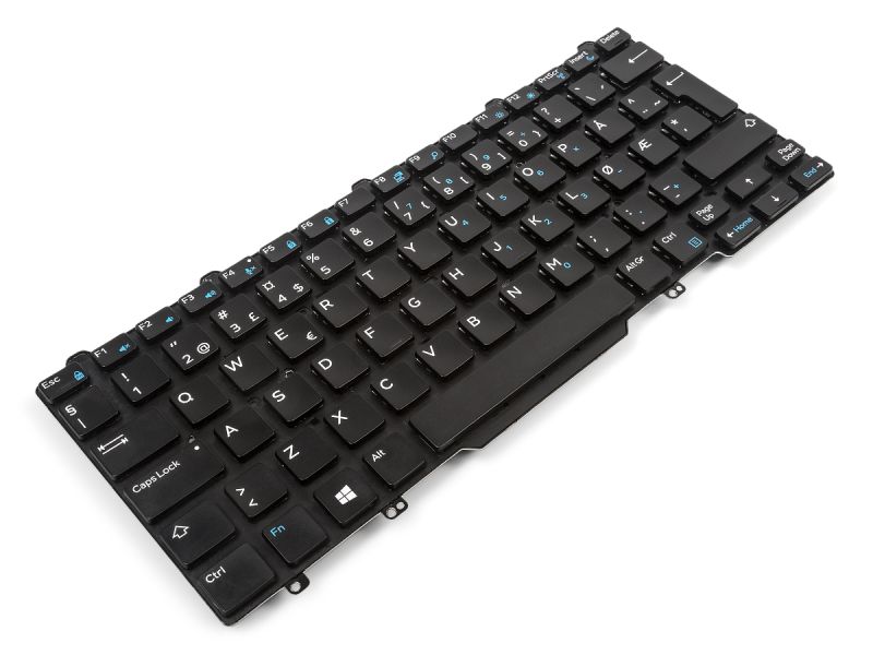 VW6J9 Dell Latitude E7450/E7470/7480/7490 Single Point NORWEGIAN Keyboard - 0VW6J90