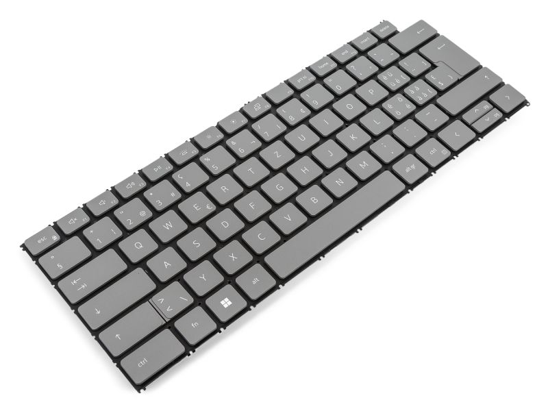 73PJ5 Dell Inspiron 5410/5415/5420/5425 SWISS Light Grey Backlit Keyboard - 073PJ50