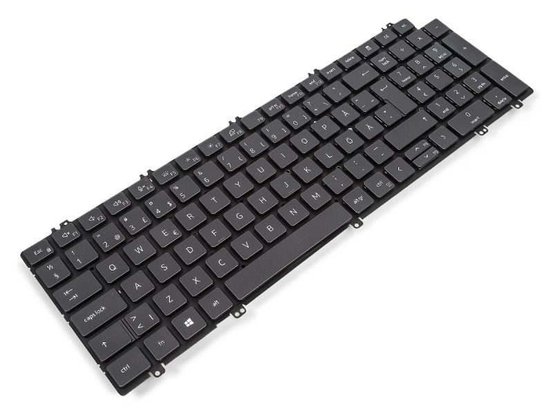 W0XPM Dell Precision 3560/3561/3570/3571/3580/3581 SWEDISH/FINNISH Backlit Keyboard - 0W0XPM0