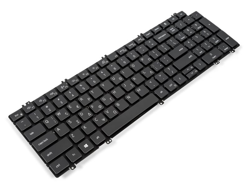 NF6YC Dell Latitude 5520/5521/5530/5531/5540 GREEK Backlit Keyboard - 0NF6YC0