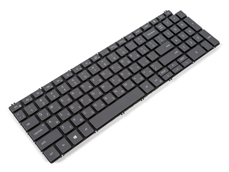 2WWDH Dell G15 5510/5511/5515/5520/5525 HEBREW Backlit Keyboard - 02WWDH-1