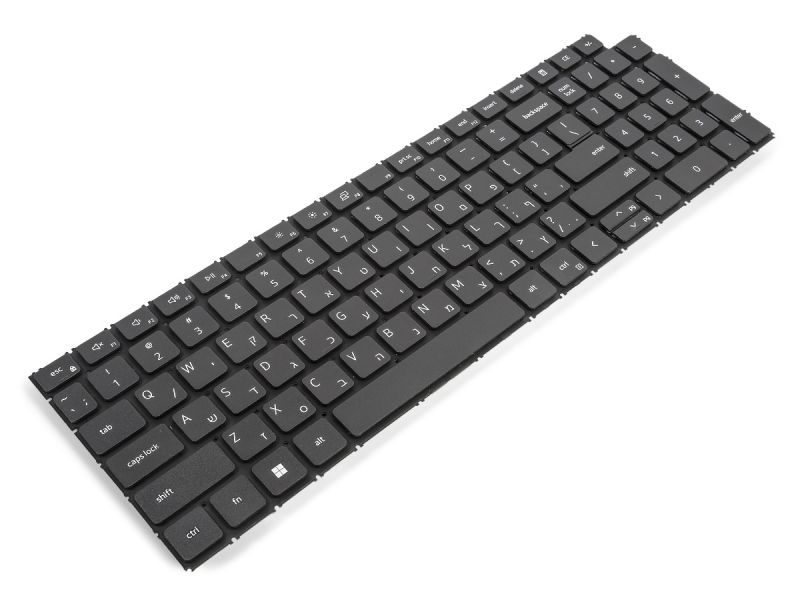 JGT5Y Dell Inspiron 3510/3511/3515/3525 HEBREW Non-Backlit Keyboard - 0JGT5Y0