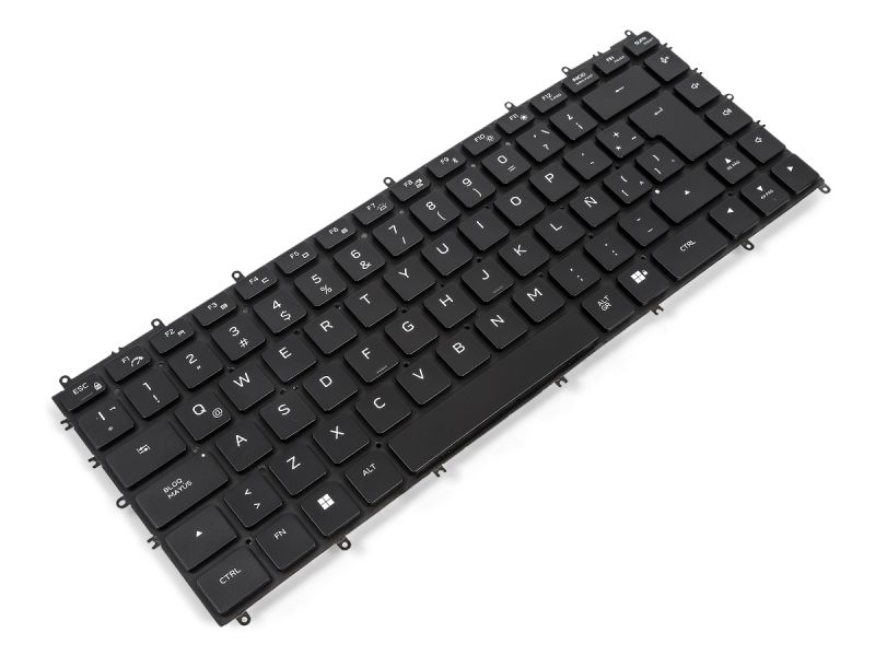 0F78M Dell Alienware m15 R5/R6/R7 SPANISH (LATIN) RGB Backlit Keyboard (Black) - 00F78M0