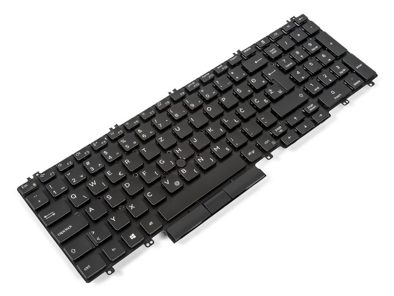 XMC3W Dell Latitude 5500 / 5501 / 5510 / 5511 Dual Point SLOVENIAN Backlit Keyboard - 0XMC3W0