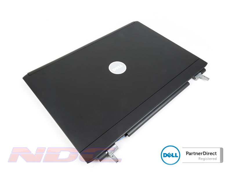 Dell Vostro 1700 Laptop LCD Lid Cover + Hinges + Wireless Cables - 0UU247