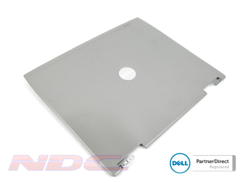 Dell Latitude D610 / Precision M20 Laptop LCD Lid Cover + Hinges + Wireless Cables - 0D4553