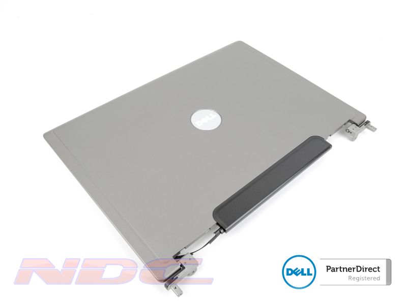 Dell Latitude 131L Laptop LCD Lid Cover + Hinges + Wireless Cables - 0DN750