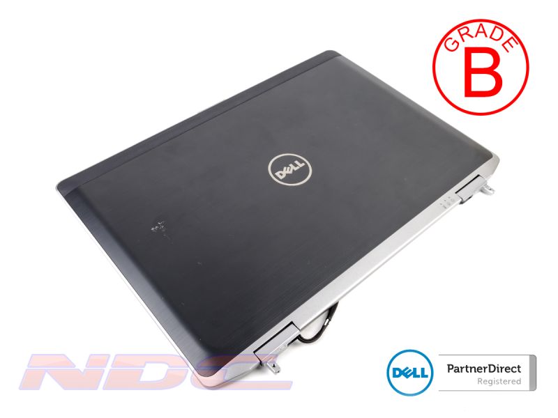 Dell Latitude E6430 Laptop LCD Lid Cover + Hinges + Wireless Cables - 0JN4MV (B)