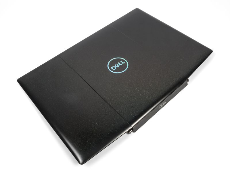 Dell G5 5500 Laptop LCD Lid Cover (Black) + Hinges + Wireless Cables - 0FYCY8