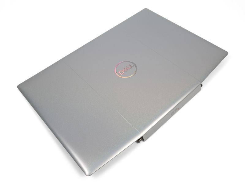 Dell G5 5500 Laptop LCD Lid Cover (Grey) + Hinges + Wireless Cables - 0DRWXD