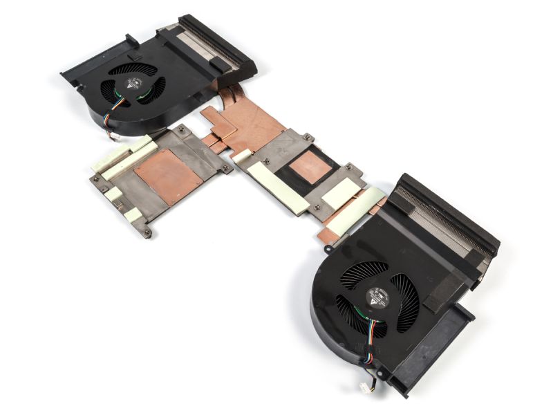 Dell Alienware Area 51m Heatsink + Fans - 0WJYP4